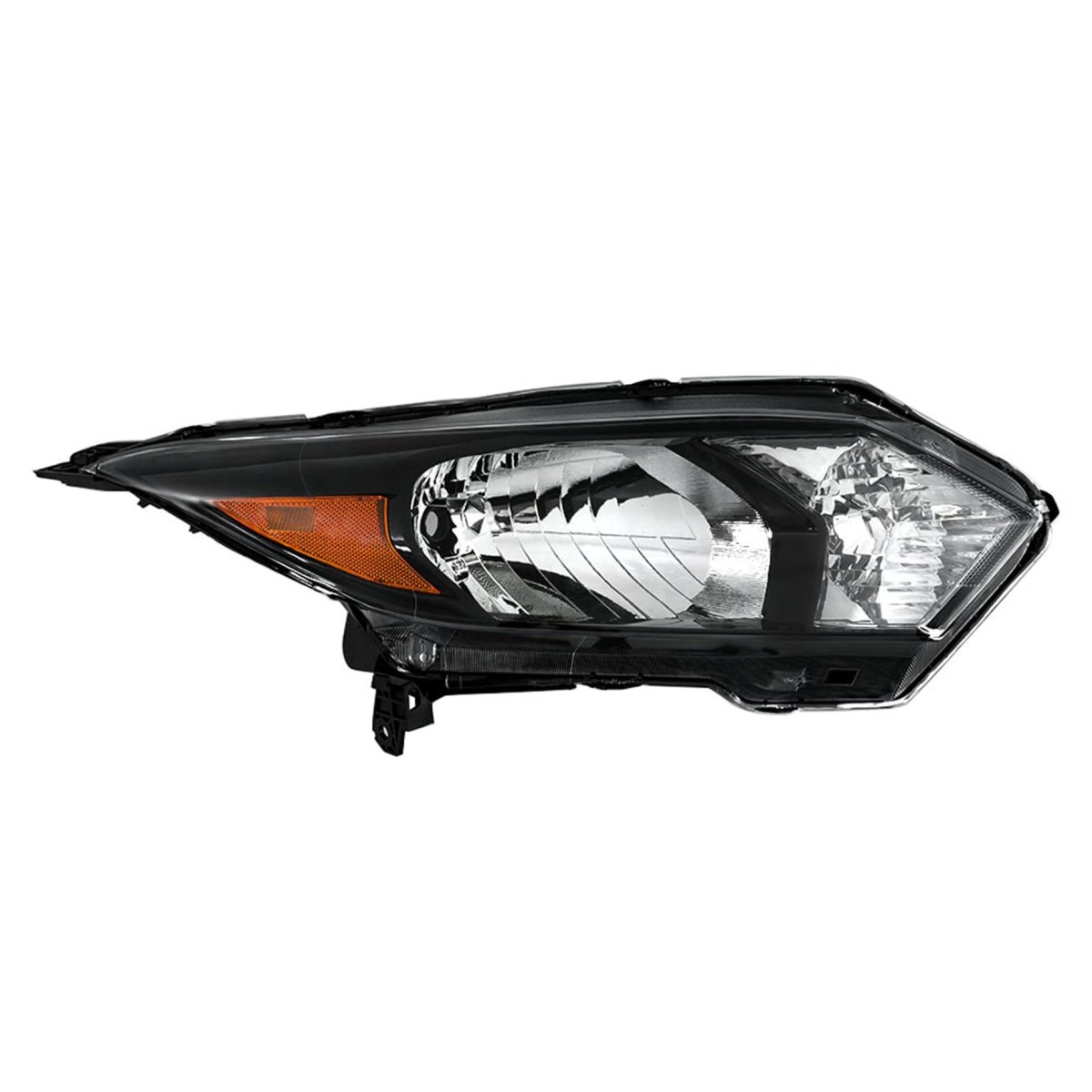 Headlight Assembly Replacement For Honda Hrv 2016-2018 Housing Black Halogen Lamp Set Passenger Side Rh 1pc 33100t7sa01