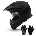 Tcmt Dot Youth Kids Atv Motorcycle Helmets Full-face Helmet With Adjustable Chin Strap For Boys And Girls Dirt Bike Bmx Cycling