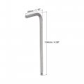Uxcell 5 32 Ball End Hex Key Wrench L Shaped Long Arm Cr-v Repairing Tool
