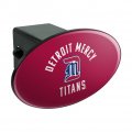 University Of Detroit Mercy Titans Logo Oval Tow Hitch Cover Trailer Plug Insert 2