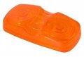 Lens For Amber Two Bulb 4 X 2 Side Marker Lights 1 Per Pack 
