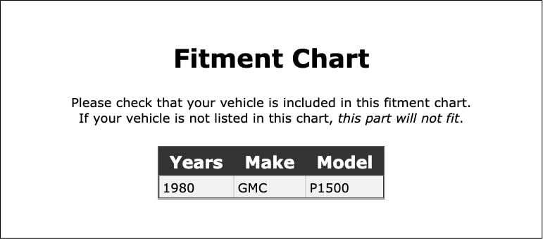 Mixture Control Solenoid Connector For Gmc P1500 1980 Pc-893776