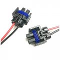 1pcs 2pin New A C Ac Compressor With Clutch Air Conditioning Pump Harness Connector Plug 