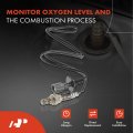 A-premium O2 Oxygen Sensor Compatible With Lexus Is250 2006-2013 2 5l Is350 2013 3 Awd Downstream Left Replace 1900-543159