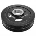 A-premium Engine Harmonic Balancer Crankshaft Pulley Compatible With Hyundai Elantra 2001-2006 Tiburon 2003-2008 Tucson