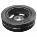 A-premium Engine Harmonic Balancer Crankshaft Pulley Compatible With Hyundai Elantra 2001-2006 Tiburon 2003-2008 Tucson
