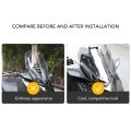 Motorcycle Windshield Acrylic Wind Deflector For Xmax300 2023a 2024 Transparent