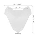 Motorcycle Windshield Acrylic Wind Deflector For Xmax300 2023a 2024 Transparent