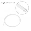 Uxcell Nylon Line Hose Tube 8mm 0 31 Id X Mm 0 39 Od 3 Meter Pa6 Pneumatic Air Brake Tubing For Fluid Transfer Translucent