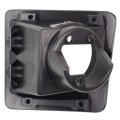 Fog Light Bezel For Gmc Sierra 1500 2014 2015 Front Passenger Side Textured Black Replaces Gm1039169 22902335 