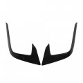 2pcs For Honda Civic 11th 2022 Front Bumper Fog Lights Lamp Eyebrow Cover Eyelid Frame Trim Bezel Exterior Decoration Sedan 