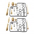 Lirun Carburetor Repair Kit Rebuild 2 Sets For Honda 1998-2003 Vt750cd Cd2 Cdd