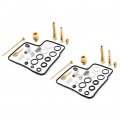 Lirun Carburetor Repair Kit Rebuild 2 Sets For Honda 1998-2003 Vt750cd Cd2 Cdd