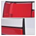 G-plus Taillight Lens Red Driver Side Left Rear Compatible With Ford Mustang 1987-1993 Fo2800168 E7zz13405a