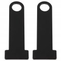 Fydun Motorcycle Helmet Lock Strap D-ring Stainless Steel Universal Modification Accessory Black
