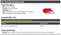 Left Driver Side Tail Light Assembly Mounted On Quarter Panel Compatible With 2015-2017 Hyundai Accent Sedan