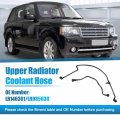 X Autohaux 1 Set Upper Radiator Coolant Hose For Land Rover Range 2014-2022 No Lr146301 Lr035630