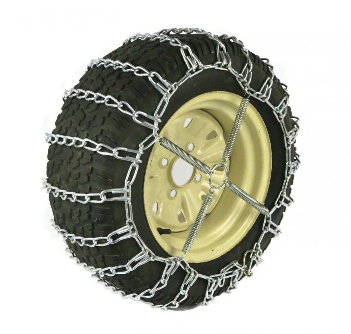 2 Link Tire Chains Tensioners For John Deere Lawn Tractor With 18x7x8 Tires