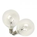 Globe Light Bulbs Clear 2-pk 25-watts 