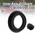 Topteng Front Inner Axle Oil Seals 303752 Fit For Nissan Patrol Gr Y60 Gq Safari 1987-1997 Y61 1997-2013 Ford Maverick