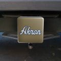 University Of Akron Secondary Tow Trailer Hitch Cover Plug Insert