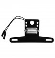 Superatv Universal Street Legal Lighted License Plate Holder For Utv Atv Hdpe Construction 3 8 W Mini Incandescent Bulb 
