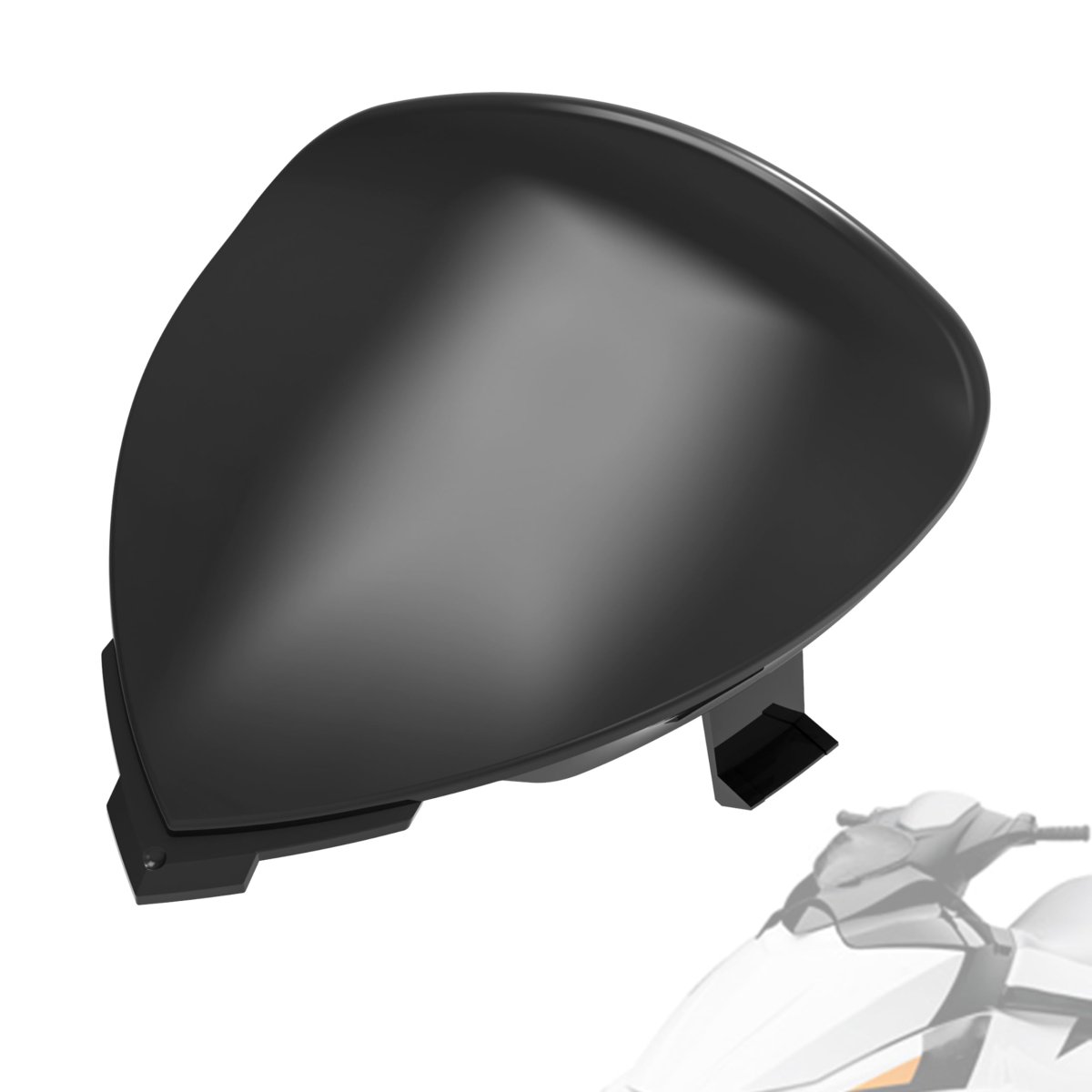 Black Wind Screen Deflector For Sea-doo Gti Wake 2006-2010 Models Accessories Replace 291002511