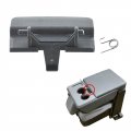 Gray Center Console Seat Lid Latch Replacement For 2010-2018 F-150 Bl34-18672a66 