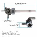 Goofit Fuel Within Teeth Petcock Switch For 50cc 70cc 90cc 110cc 125cc 150cc 200cc 250cc Atv Dirt Bike Go Kart Pit 4 Wheeler