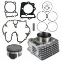 Gxywady Motorcycle Cylinder Piston 89mm 440cc Gasket Kit Replacement For Honda Xr400r 1996-2004