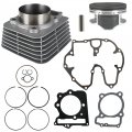 Gxywady Motorcycle Cylinder Piston 89mm 440cc Gasket Kit Replacement For Honda Xr400r 1996-2004
