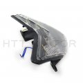 Httmt Mt032- Custom Clear Lens Led Tail Light Brake W Integrated Turn Signals Indicators Compatible With 2004 2005 Kawasak