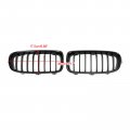 Topteng Gloss Black Pair Front Kidney Chrome Diamond Grille Grills Fit For Bmw F30 328i 335i 2012-2016