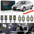 Glofe Interior Led Map Dome Trunk Lights Bulbs Kit Package Replacement For Vw Jetta 2005 2006 2007 2008 2009 2010 License Plate