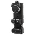 Master Power Window Switch Front Left Driver Side 5 Pins Replcaement For 2015-2023 Ford Mustang Replaces Fr3z14529ec Sw7407 