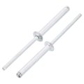 100pcs 1 8 X1 Aluminum Blind Rivets Grip And Steel Mandrel Dome Head Long Split For Metal Furniture Automotive Silver 