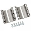 Kuafu 1pcs Split Collar Tube Clamp For 1-3 4 O D Bolt On Bumpers Spare Tire Carriers Roof Racks Light Bar Harness Bars Roll