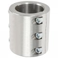 Kuafu 1pcs Split Collar Tube Clamp For 1-3 4 O D Bolt On Bumpers Spare Tire Carriers Roof Racks Light Bar Harness Bars Roll