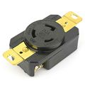 Superior Electric Se-ygp018f Twist Lock Wall Mount Electrical Receptacle 3 Wire 20 Amps 125v Nema L5-20r 