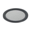 Fkm Sanitary Filter Gasket With 40 Mesh Stainless Steel Screen 2 In High Temp Resistant For Tri Clover Clamp Ferrule Fittings 