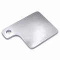 Hongk- Universal Motorcycle Inspection Tag Sticker Real License Plate Chrome B01c0syqju