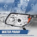 To2502164 Factory Style Projector Headlight Lamp Compatible With Toyota 4runner Sr5 Limited 2006-2009 Driver Left Side Chrome