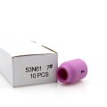 53n61 No 8 Alumina Shield Cup 16mm 5 Tig Welding Torch Nozzle Fits For Wp-9 20 24 25 Pack Of 10