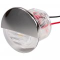 Sea Dog 401274-1 Flush-mount Led Courtesy Light 1-1 2 Round Blue 
