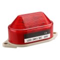 Baomain Industrial Signal Red Mini Warning Light Strobe Lamp Led-3051 Dc 24v 2w