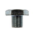 Oil Drain Plug For Mercury Grand Marquis 1990 Steel Silver Standard Hex Head Drive Fine Thread With Gasket Replacement 