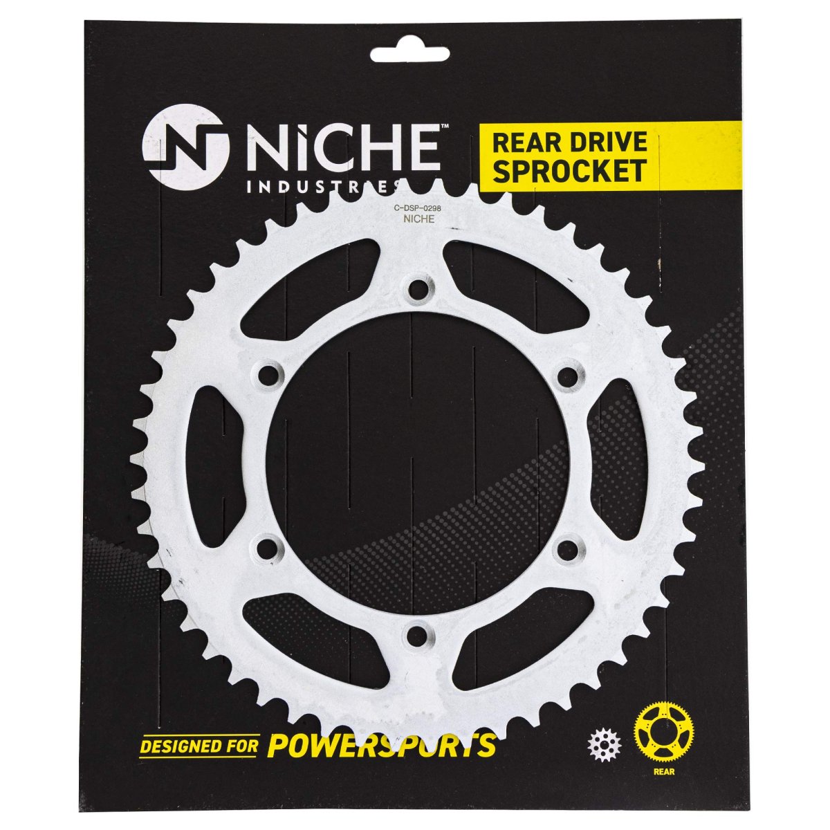 Niche Drive Sprocket Chain Combo For Gas Ec 125 Front 13 Rear 48 Tooth 520v-x X-ring 112 Links