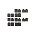 Front And Rear Brake Pads For 1995 1996 1997 1998 Yamaha Yfm 350 Wolverine Semi Metallic Compound