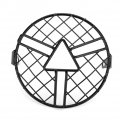 Motorcycle Headlight Cover 1pc Guard Grille Headlamp Grill Protector Black Fit For Cg125 Gn125 