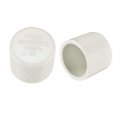 Uxcell 20mm Pvc Pipe Cap Fitting Slip Socket External End Caps 2 Pcs